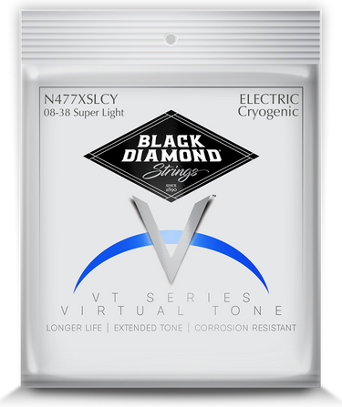 Cryogenic Treated Electric Guitar strings by Black Diamond USA